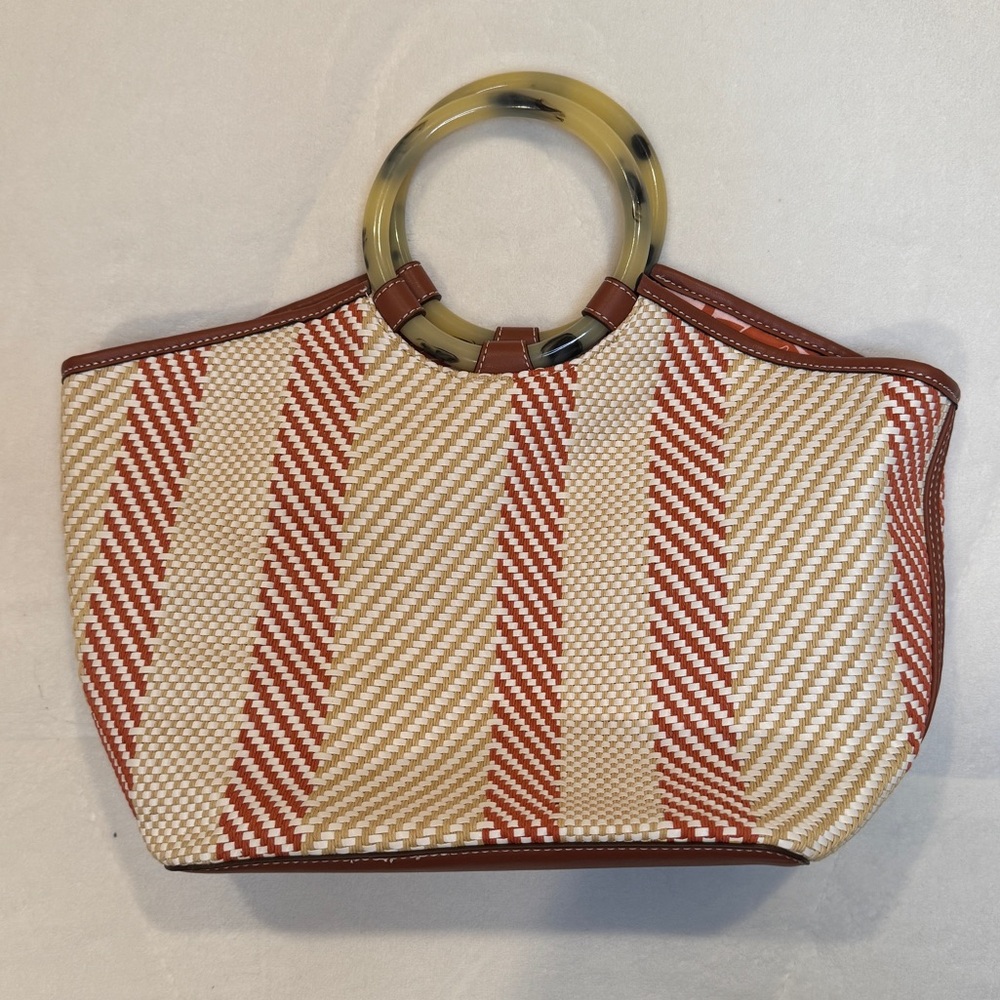 Striped Summer Beach Bag